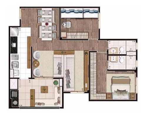 Apartamento À Venda Em Taquaral - Ap000111