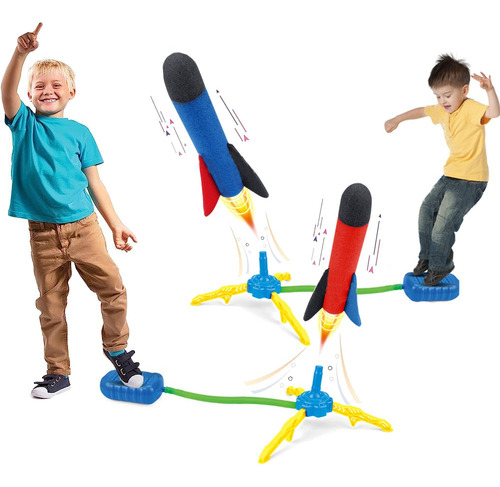 Juguete Lanza Cohetes Lanzamisiles Para Niños Aire Libre