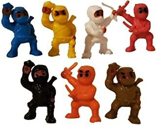 24 Mini Karate Ninjas Guerreros Fighters Figures Cupcake Cak