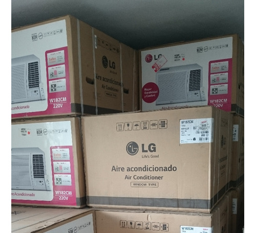 Aire Acondicionado (nuevo) LG 18000 Casi 2ton Ventana, 220v 