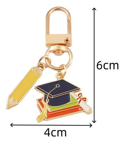Llavero De Regalo Para Fiesta De Graduación Para Niños, 10 U