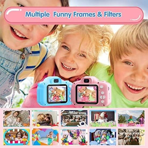 Acuvar 1080p Kids Selfie Hd Kit De Cámara Compacta De Fotogr