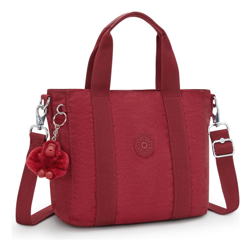 Kipling Asseni Mini Bolso Tote Para Mujer, Bolso Compacto Y