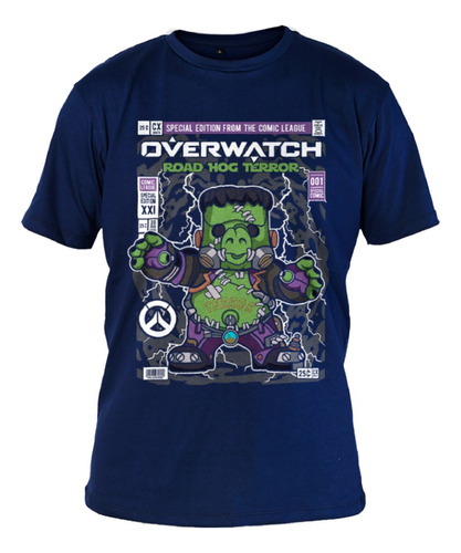 Remera Algodon Premium - 0421 Funkos 16 - Overwatch 