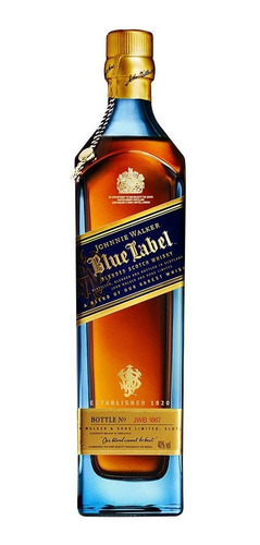 Imagem 1 de 1 de Whisky Johnnie Walker Blue Label 750ml