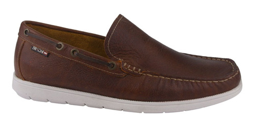 Mocasin Ferracini Hombre Euro 4951 Café Urbano