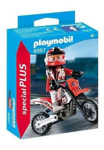 Playmobil 9357 Motocross Original