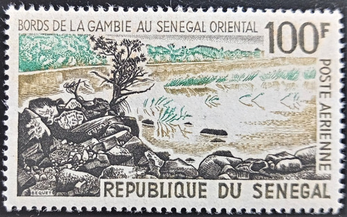 Senegal, Sello Yv A47 Fronteras Gambia Año 1965 Mint L18996