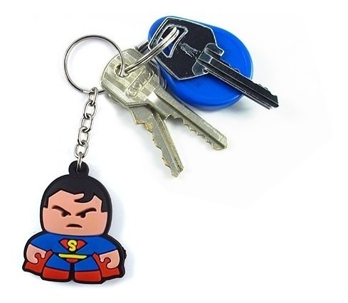 Imagem 2 de 2 de Chaveiro Geek Nerd Dc Superman Homem De Aço