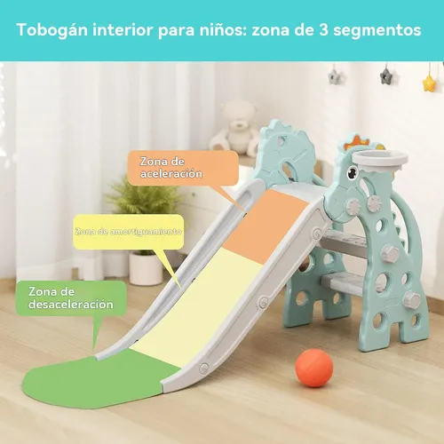 Tobogán, Columpio Y Tobogán Para Niños Pequeños Con Aro De Baloncesto Telescopio Para Interiores Y Exteriores Juego De Juegos Tobogán, Columpio Y Tobogán Para Niños Pequeños Con Aro De Baloncesto Telescopio Para Interiores Y Exteriores Juego De Juegos