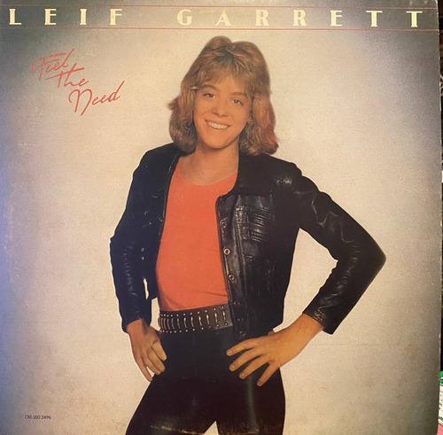 Disco Lp - Leif Garrett / Feel The Need. Album (1978)