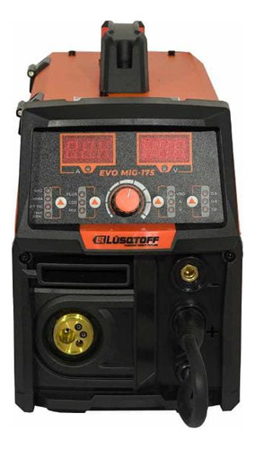 Soldadora inverter Lüsqtoff Soldadora EVO MIG-175 220V 3 En 1 Con/sin Gas Mma 160amp