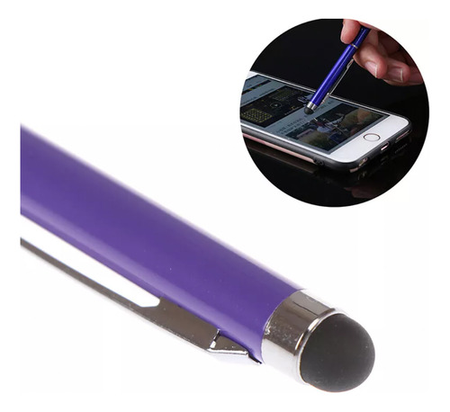 Lapiz Stylus Universal 2 En 1 Para iPad Y Tablet, Celular