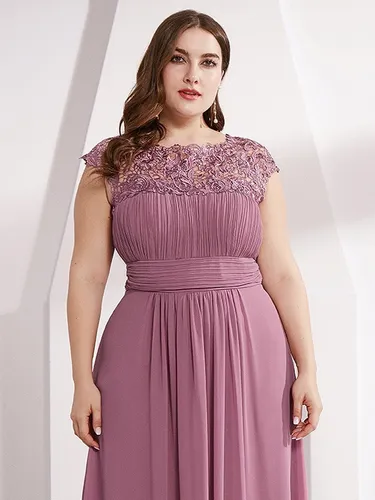 Vestidos de noche color mauve new arrivals