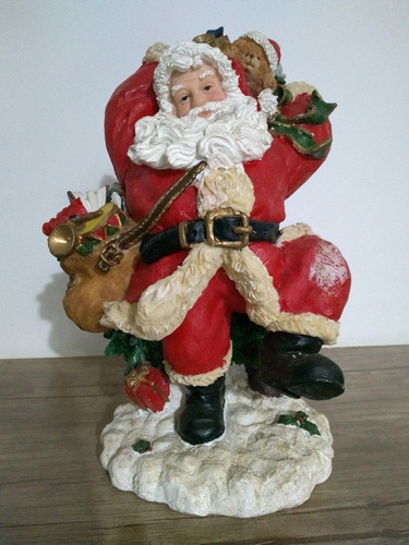 Santa Navidad De Resina Para Decoración Navideña 