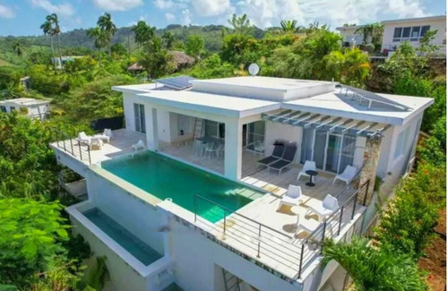 Spectacular Villa With Pamoramic Views For Sale At Rio San Juan, Dominican Republic