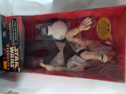 Imagen 6 de 6 de Nico Jar Jar Binks Dancing 18 Pulgadas Star Wars (msw 60)