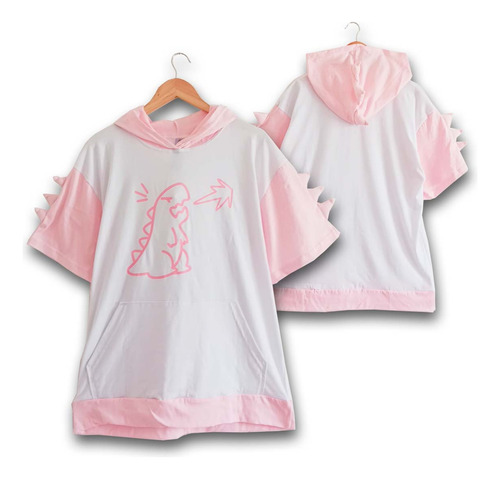 Remera Kaiju Pinku/  Unisex / Estilo Oversize