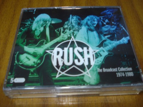Box Cd Rush / Collection 1974-1980 (nuevo Y Sellado) 5 Cd