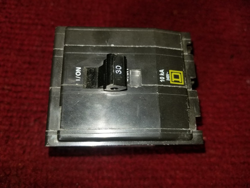 Interruptor Termomagnetico De 3 Polos De 30 Amperes Square D (Usado)