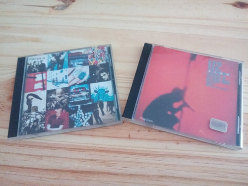 Lote Cd U2 Under A Blood Y Achtung Baby 