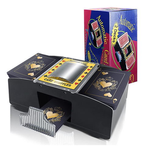 Barajador Automático De Cartas Eléctrico A Pilas Juegos De C