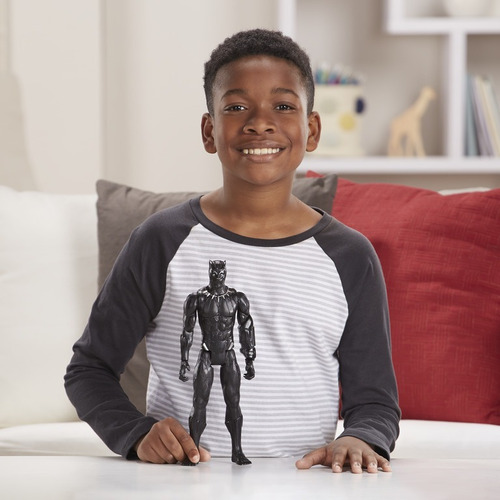 Imagem 5 de 6 de Boneco Marvel Pantera Negra 30cm Power Fx 2.0 - Hasbro E5875