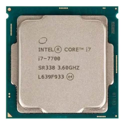 Procesador Intel Core I7-7700 Socket 1151 