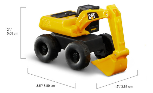 Cattoysofficial, Cat Little Machines Toys Con 5 Piezas: Cami