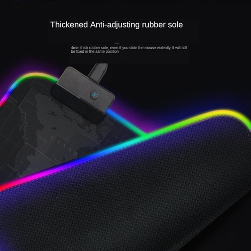 New Alfombrilla Ratón Para Juegos Rgb Extendida 04 800x300