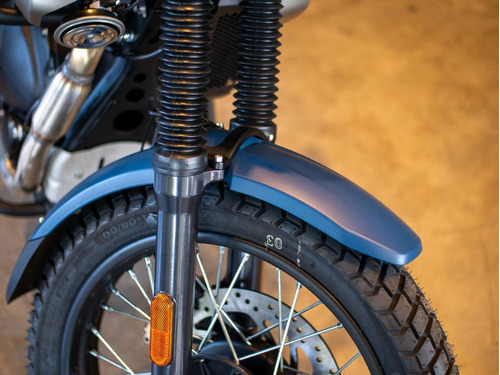 Imagen 25 de 25 de Royal Enfield Scram 411 Skyline Blue Entrega Inmediata