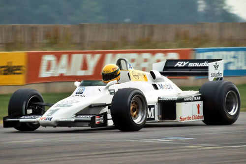 Raro Carrinho Autorama Williams Fw08c 1983 Ayrton Senna Fly