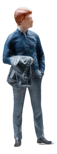 1/64 Figura Masculina Modelo Miniatura Ferrovia Projetos