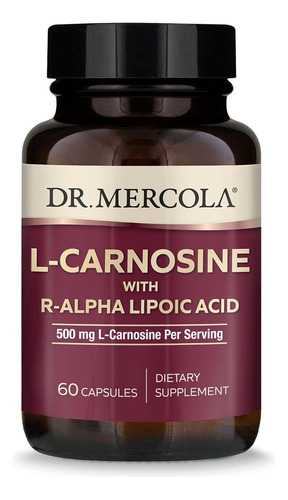 Suplemento L-carnosina 500 Mg 60 Capsulas Dr Mercola