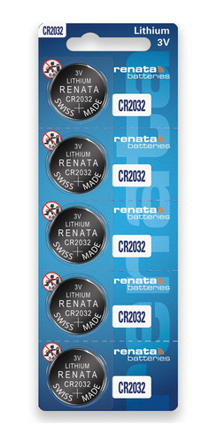 30 Baterias Pilhas Renata Cr2032 6 Cartelas