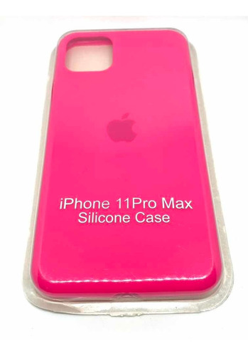 Fundas O Carcasas iPhone 11 Pro Max Silicone Case Fucsia