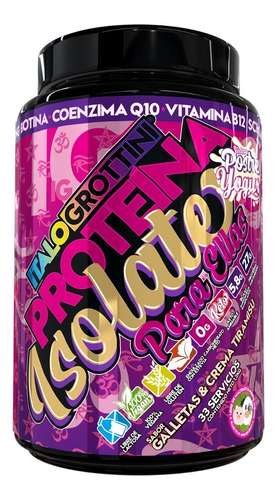 Proteína Isolate Para Ellas 1.2kg + Creatina 40sv Sandia