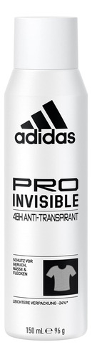 adidas Pro Invisible Antitranspirante En Spray Para Mujer,
