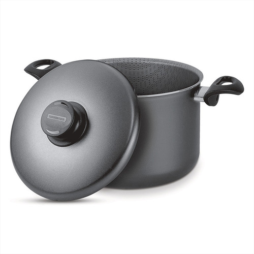 Imagen 2 de 4 de Olla Tramontina Teflon 22 Cm 6 Litros Antiadherente Paris