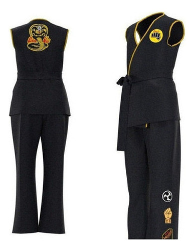 Traje De Taekwondo Karate Kai Cobra Kai Para Cosplay Para Ni
