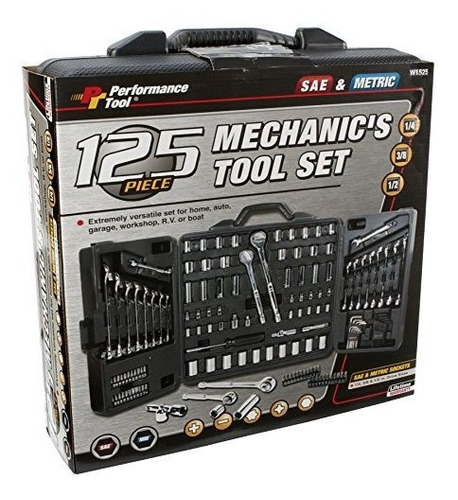 Performance Tool W1525 Saemetric Juego De Herramientas Mecan