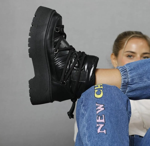 Bota Pre Ski Semi Impermeables Abrigadas Térmicas Mujer