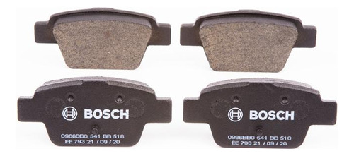 Pastilha De Freio Traseiro - Bosch - 0986bb0541