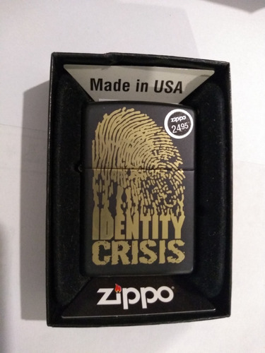 Imagen 1 de 4 de Encendedor Zippo Identity Crisis  Nº 28295 Original