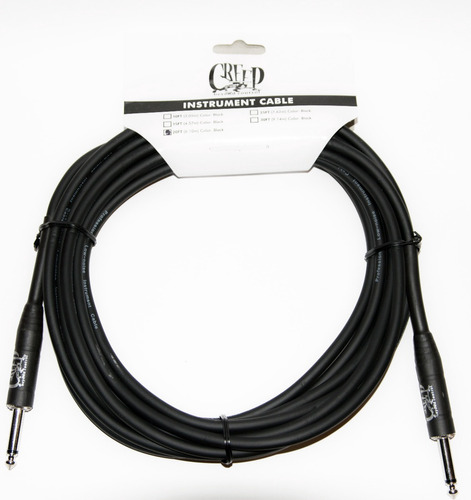 Imagen 1 de 2 de Creep Blss-20blk Cable Pro Series 20ft Plug Recto