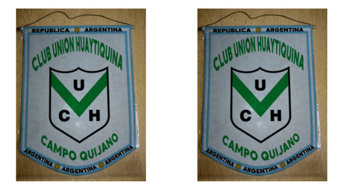 Banderin Mediano 27cm Union Huaytiquina Campo Quijano