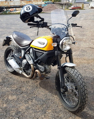 Parabrisas Moto Ducati Scrambler Icon 400 800 Dark Bullforce