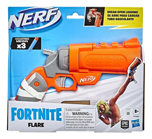 Nerf Fortnite Flare Pistola Lanza Hasbro F3368