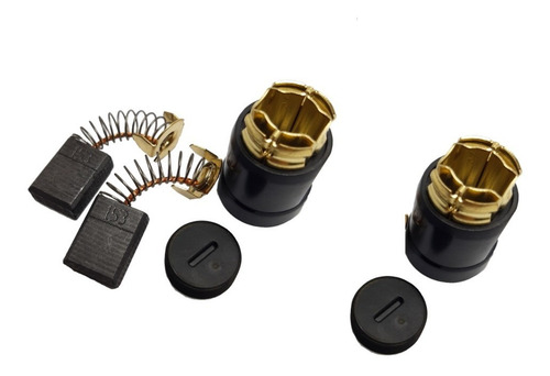 Kit Porta Escovas E Escova Serra De Bancada Ls1040 Makita