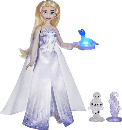 Disney Frozen 2 Elsa Y Amigos Que Hablan, Muñeca Elsa Con